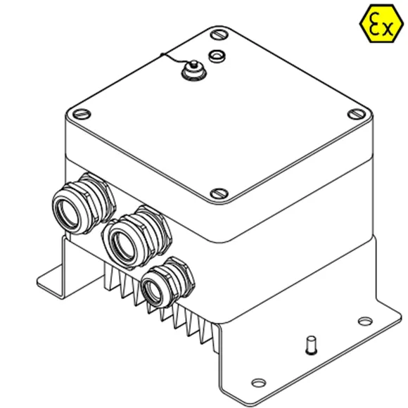Ex proof Elektronik Termostat  Ex-box LIM/LED-2